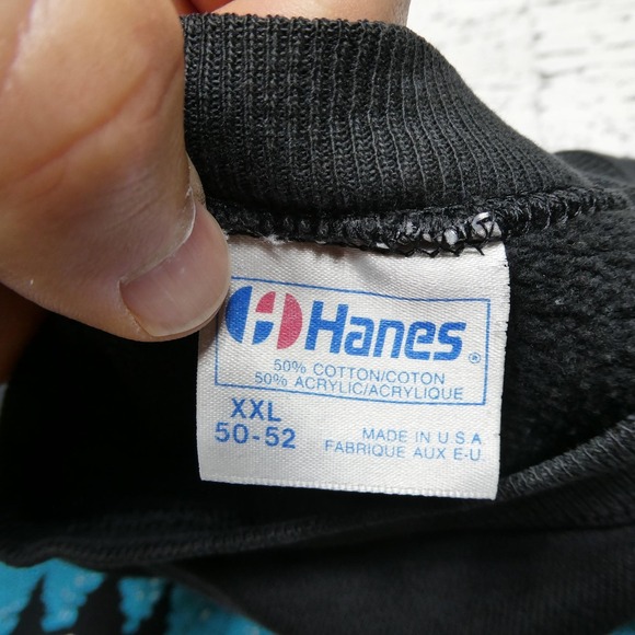 Vintage Colorado Skiing Sweatshirt Womens Large Hanes San Segal Pullover 90s USA - Picture 4 of 8